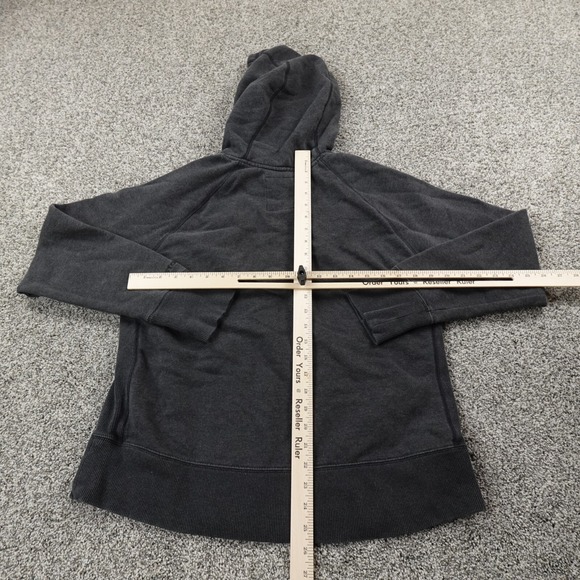 Under Armour Hoodie Womens L Gray Pink Loose Fleece UA Storm Sweatshirt Sweater - Picture 8 of 13